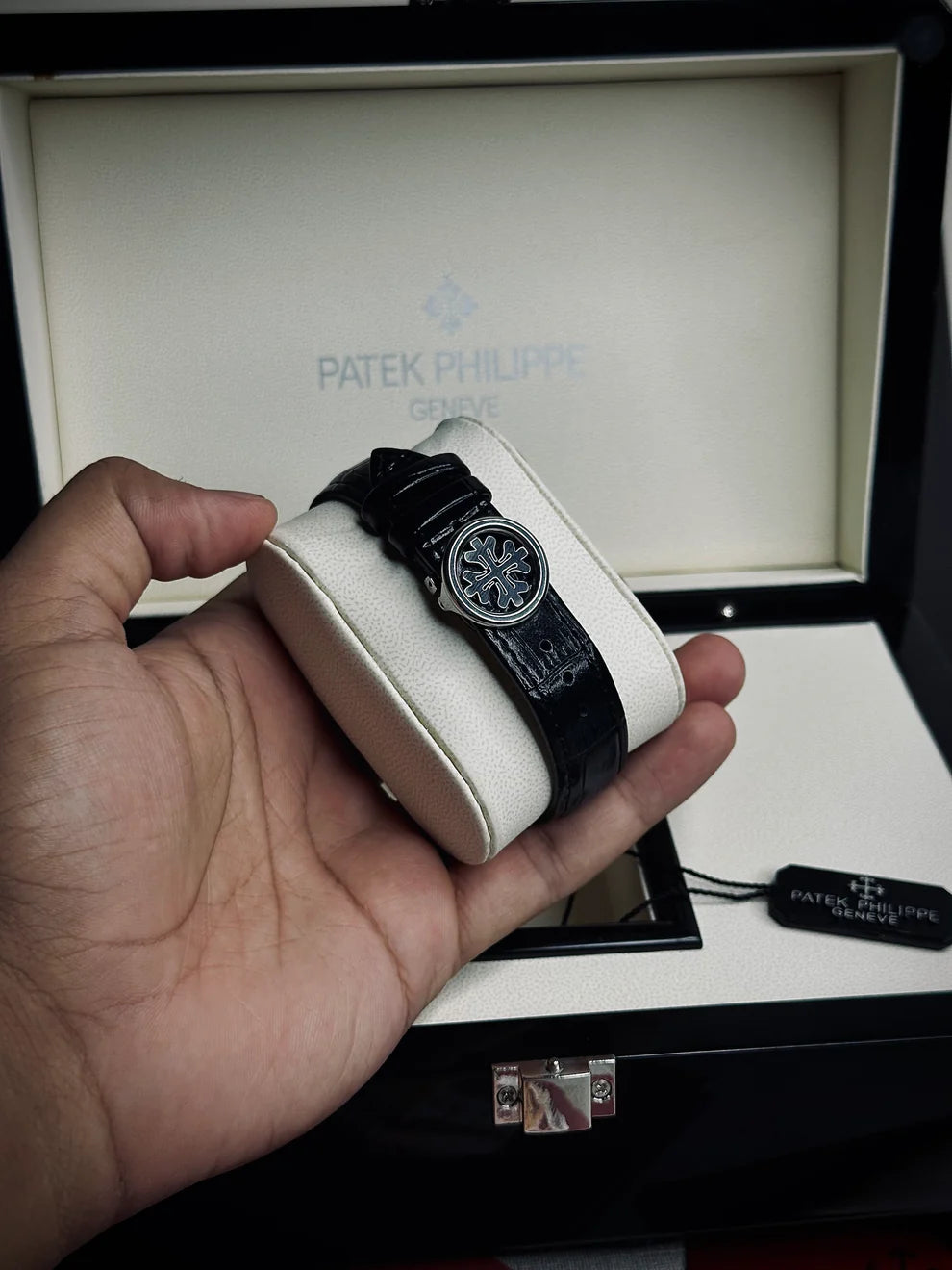 Patek Phillipe Chronograph – Premium Leather Strap Edition