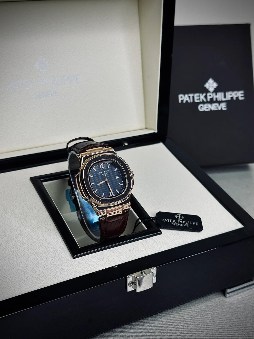 Patek Phillipe Leather Straps (swiss like movement)