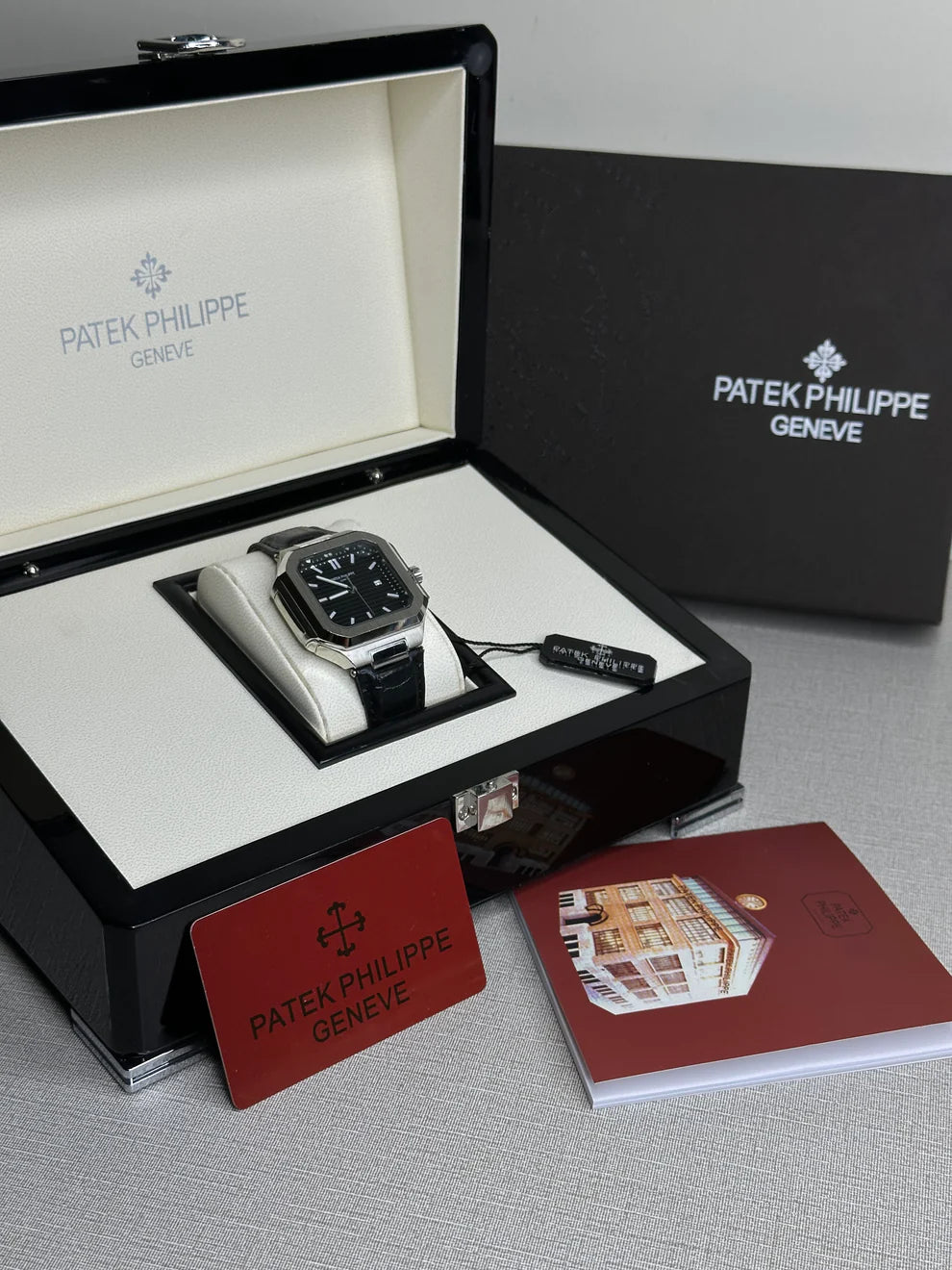Patek Phillipe Square Leather Straps