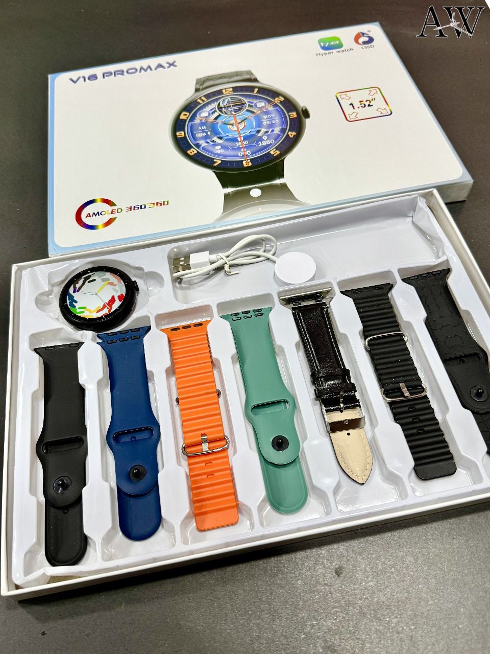 V16 pro 7 IN 1 SMART WATCH