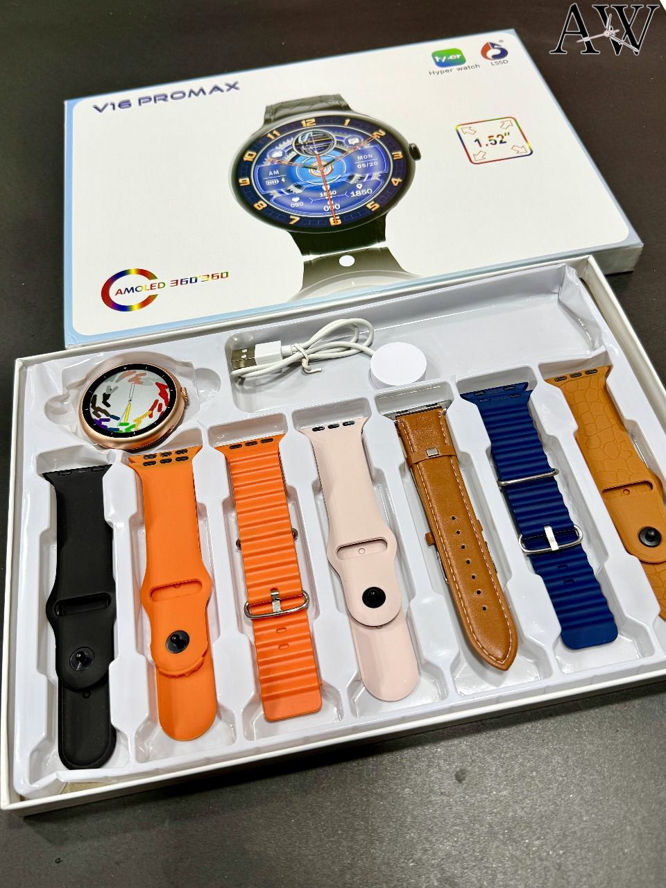 V16 pro 7 IN 1 SMART WATCH