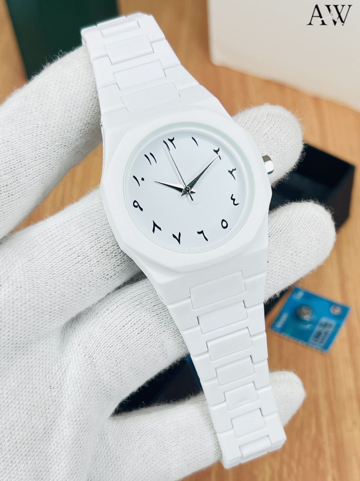 Pure White Arabic