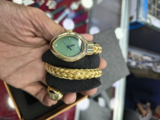 BVLGARI Golden Chain Trending Snake Watch