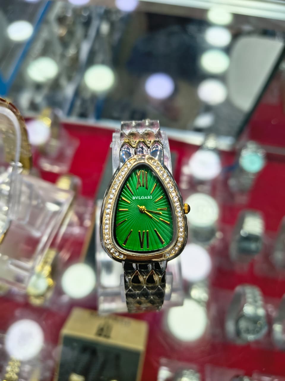 BVLGARI ladies' watches in two exquisite colors