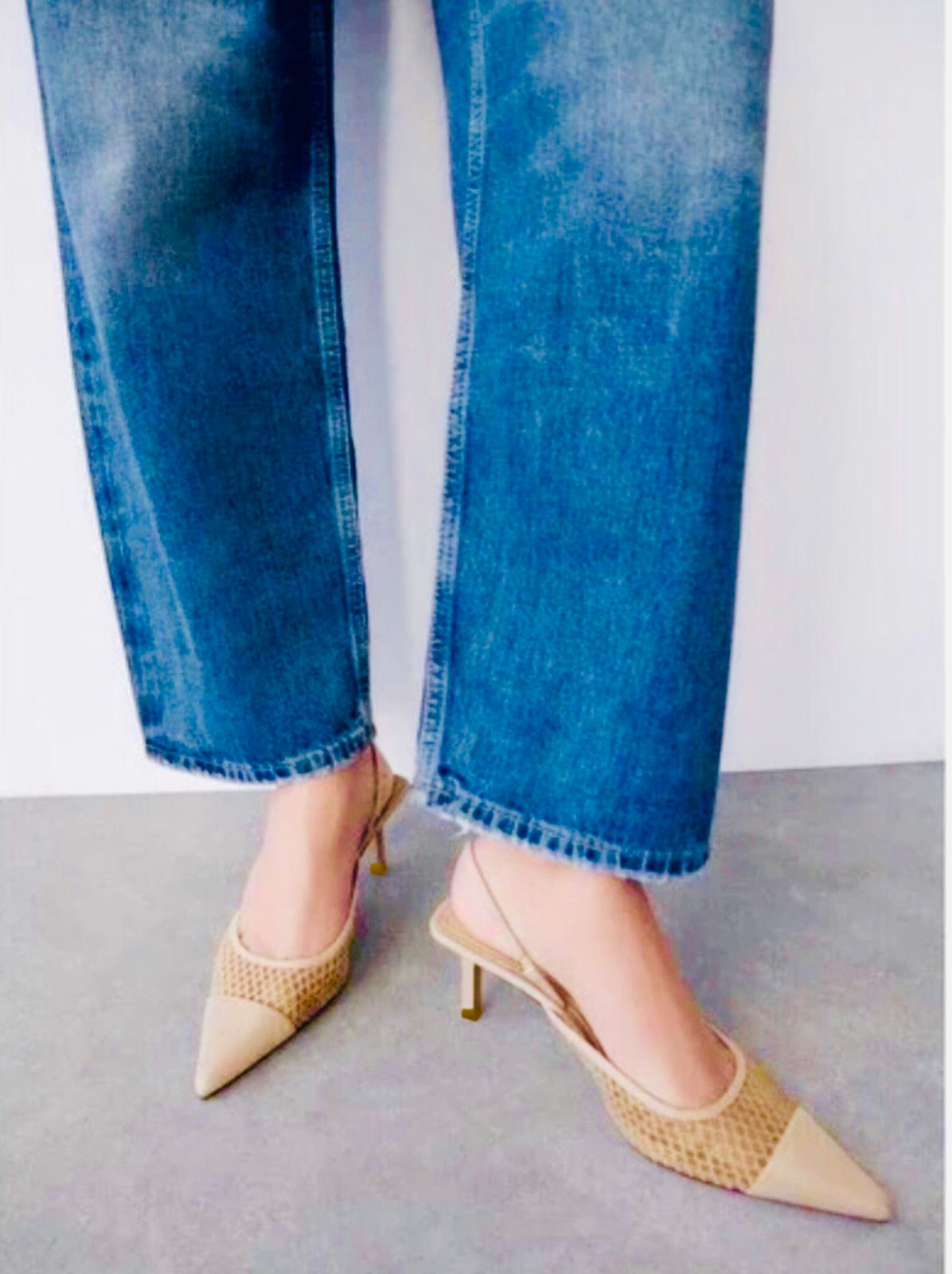 ZARA Sling Back Heel