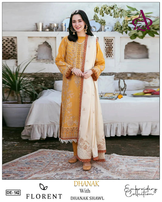 Dhanak Embroidered