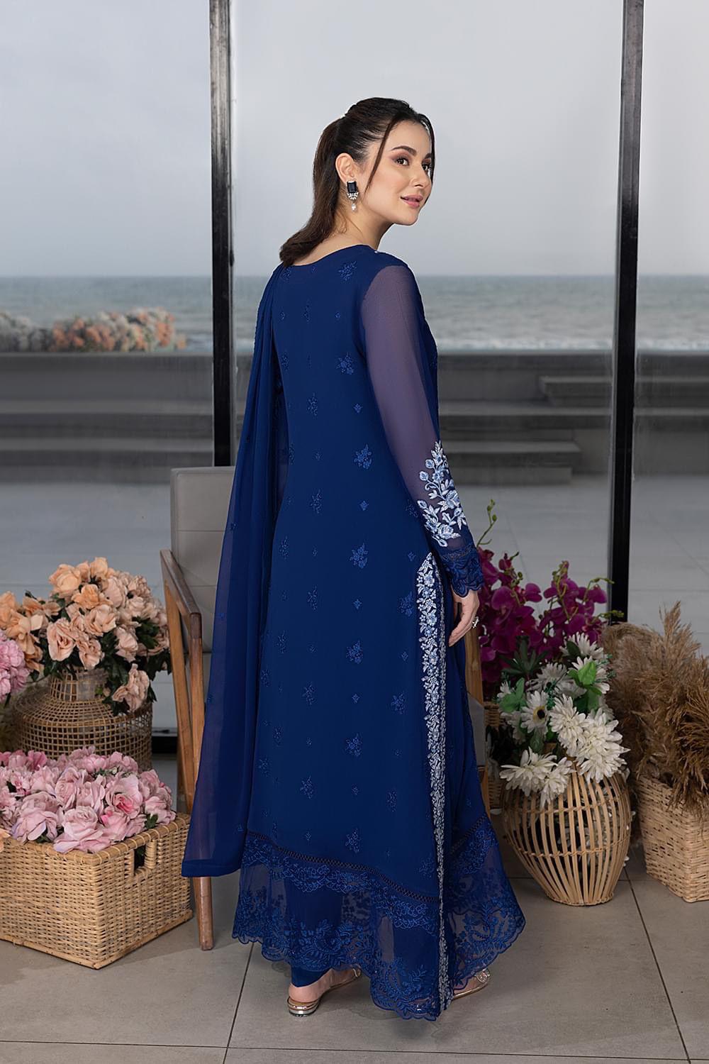 AZURE Embroidered  AGAIN AVAILABLE ON DEMAND