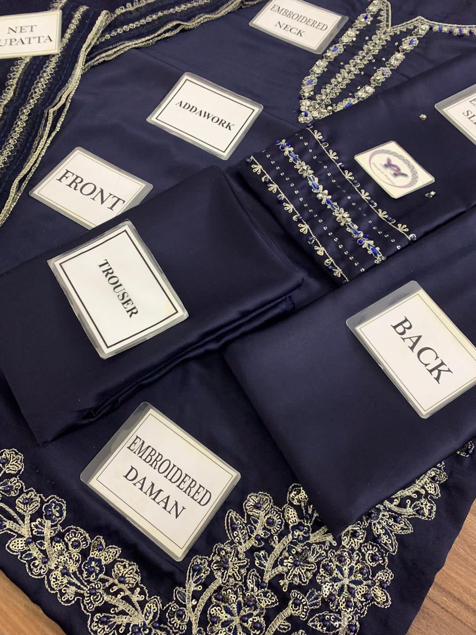 IZNIK Fully embroidered