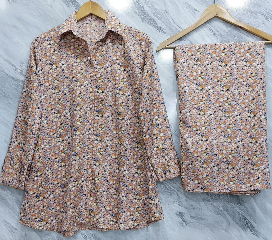 Article Fabric Botton Cord set