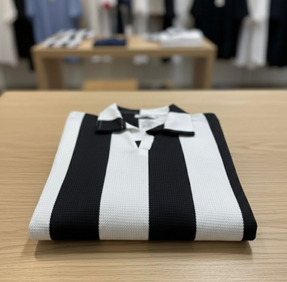 ZARA Jhonny Polo Old Money Knitted Wear V-NECK