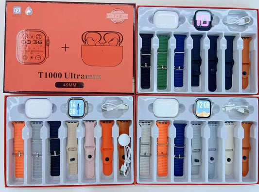 T1000 Ultra Max 7 in 1 With Free Airbuds