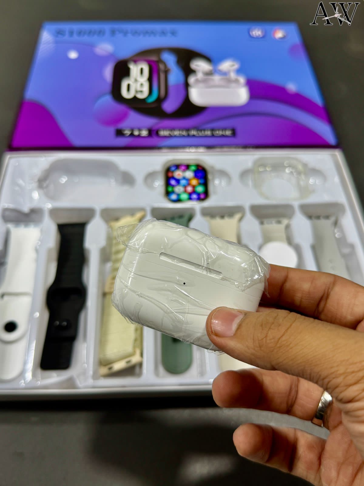 S1000 Pro Max Series X 7 in 1 With Free Air Pods