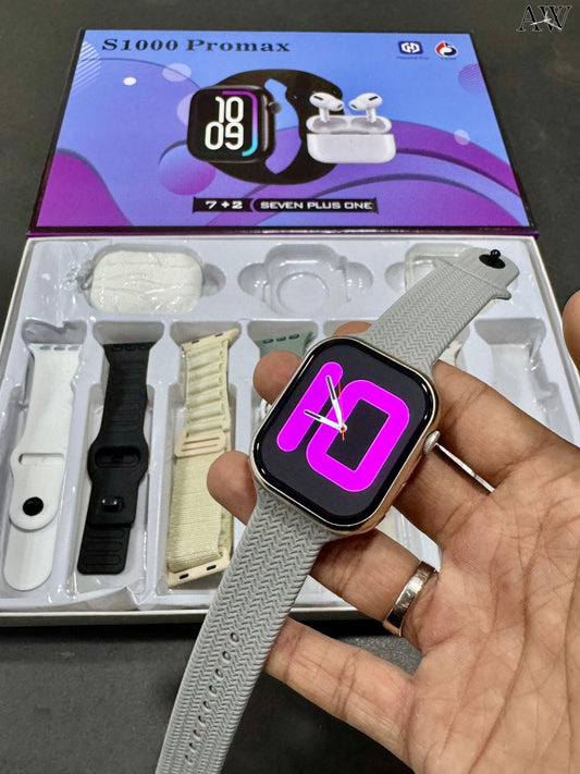 S1000 Pro Max Series X 7 in 1 With Free Air Pods