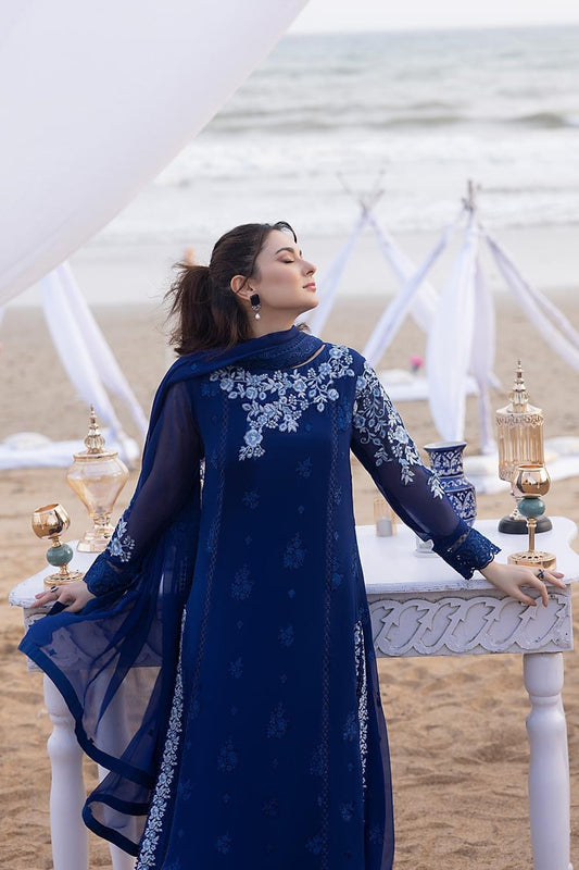 AZURE Embroidered  AGAIN AVAILABLE ON DEMAND