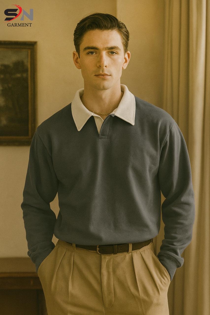 Old Money Polo SweartShirts Winter Speacial