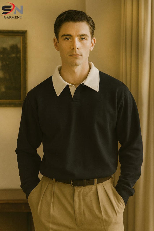 Old Money Polo SweartShirts Winter Speacial