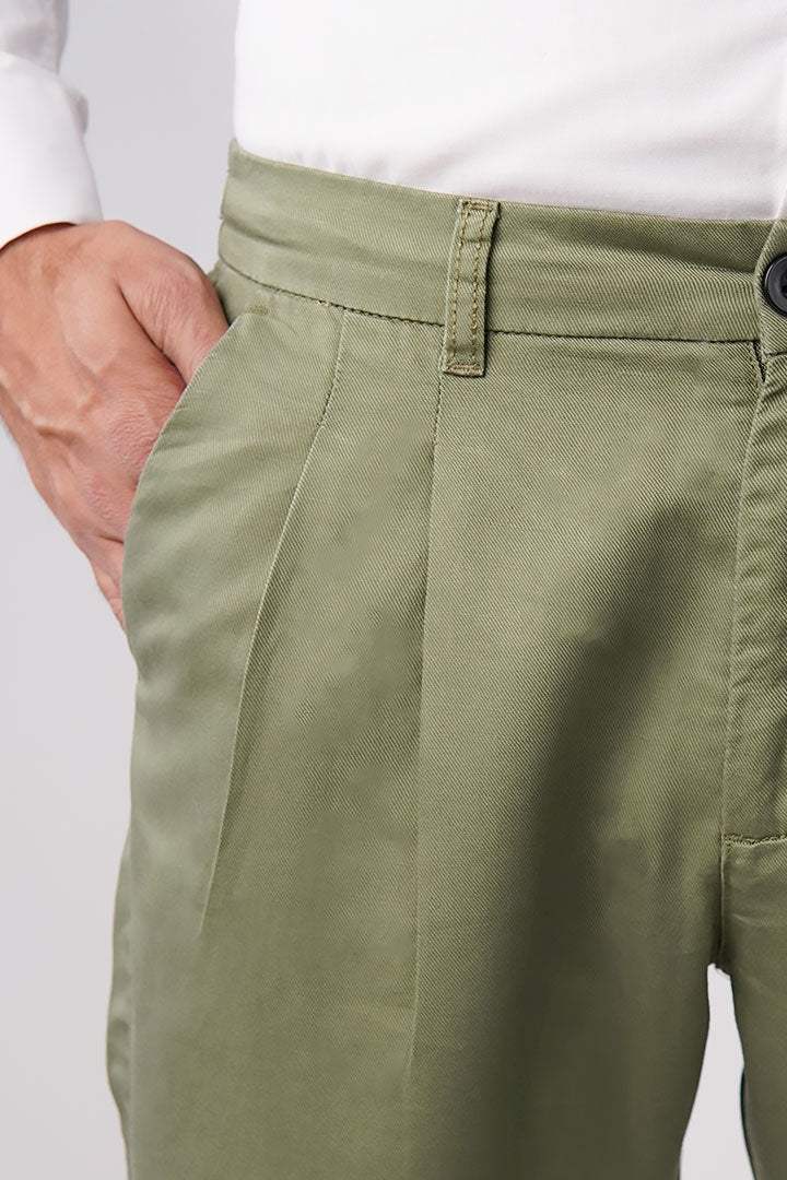 Sage Pleated Pant