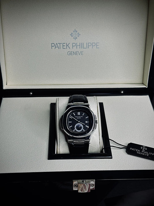 Patek Phillipe Chronograph – Premium Leather Strap Edition