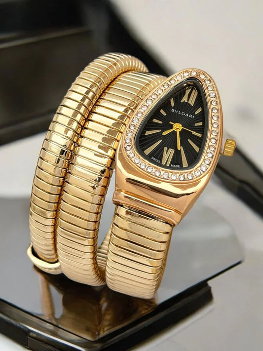 BVLGARI Snake Limited Edition Gold & Rose Gold & Silver Luxury Watch