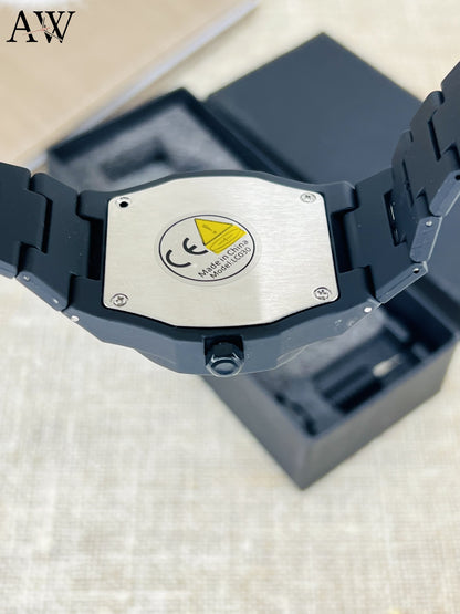 Black Arabic Watch High Quality Fiber