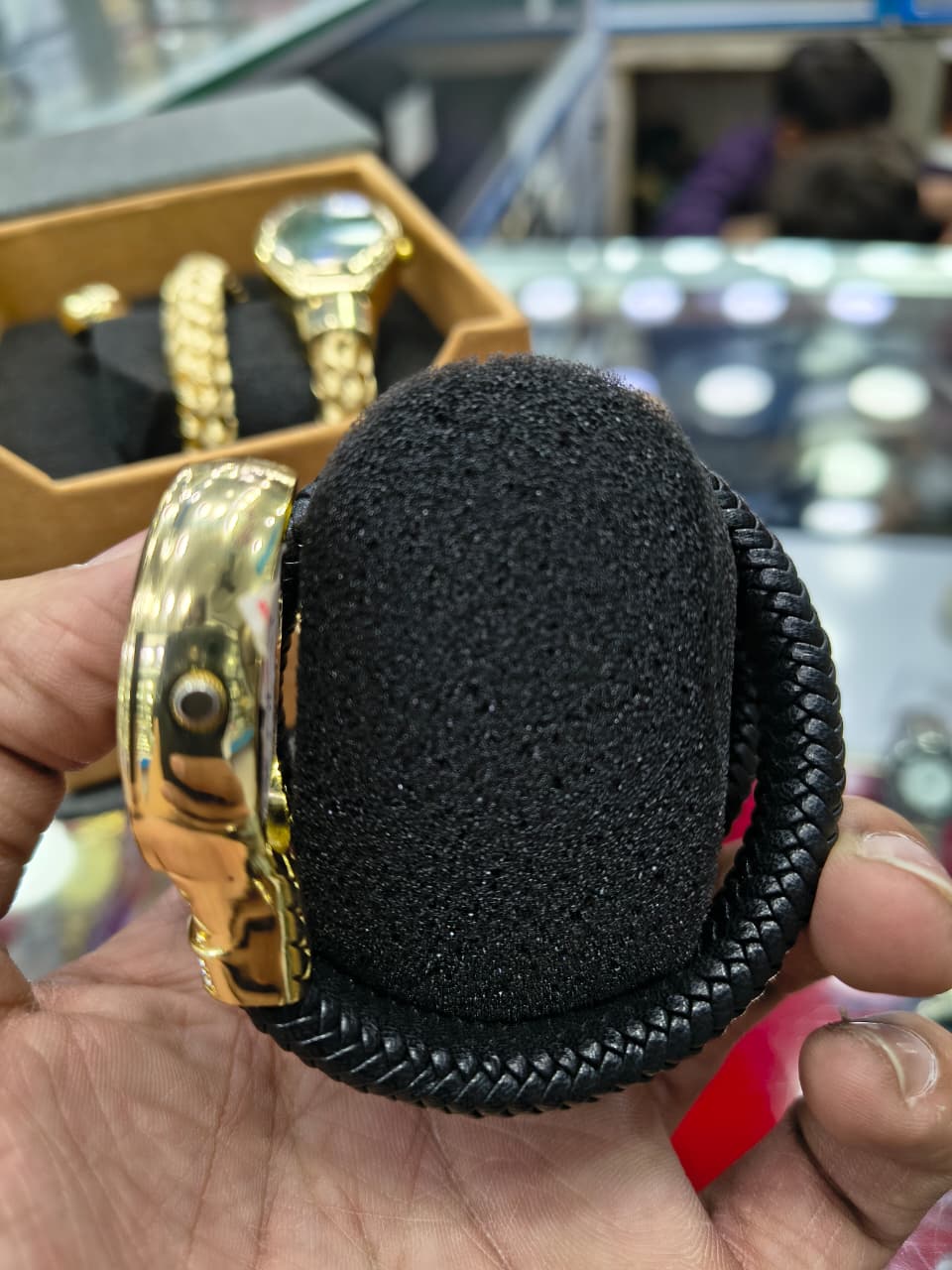 BVLGARI Most Trending Women Snake Watch Leather