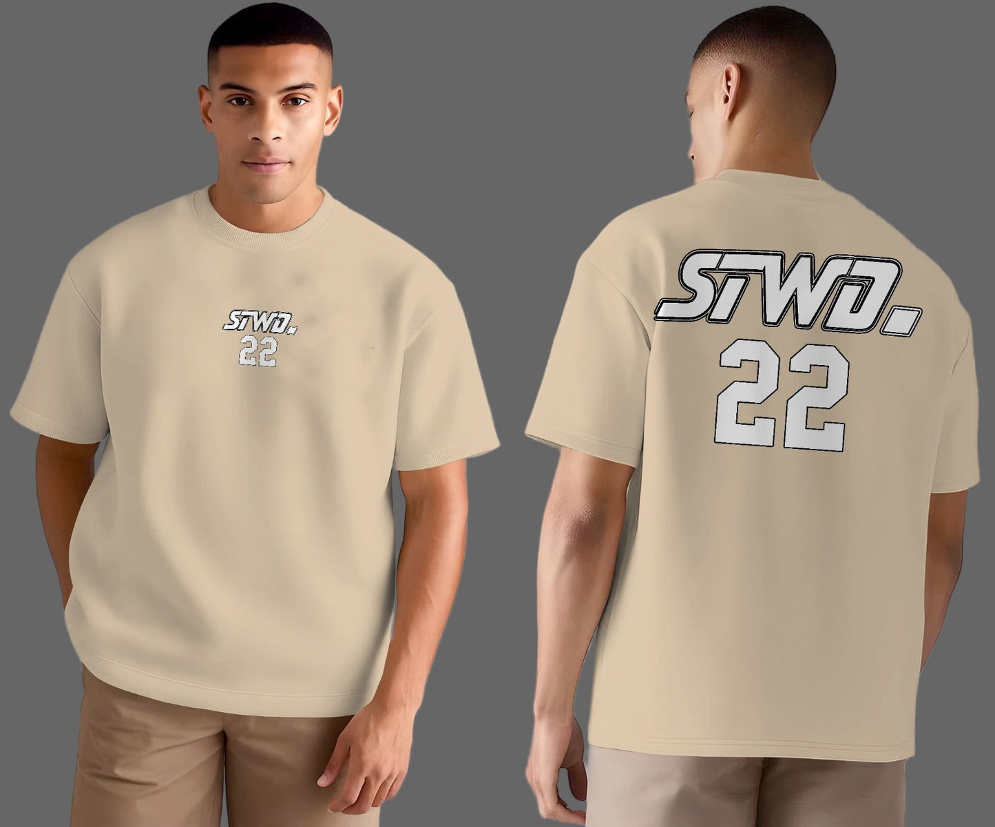 Drop Shoulder DTF Print sweatshirt