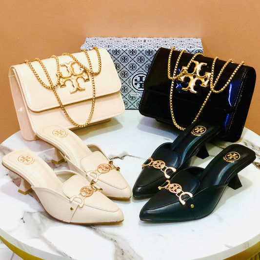 Tory Burch Heel 👠 + Tory Burch CrossBody Bag 👜