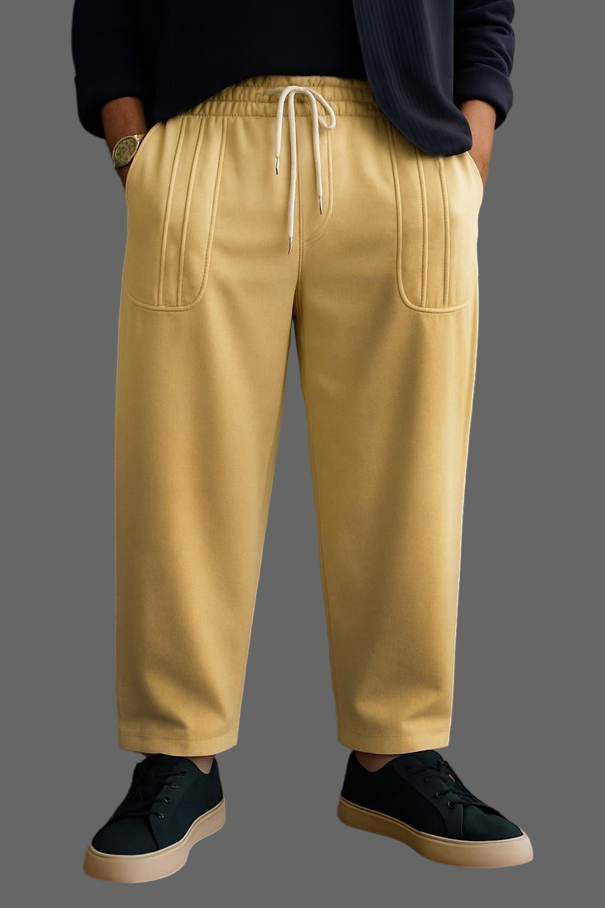 Pocket Stripe Baggy Trouser