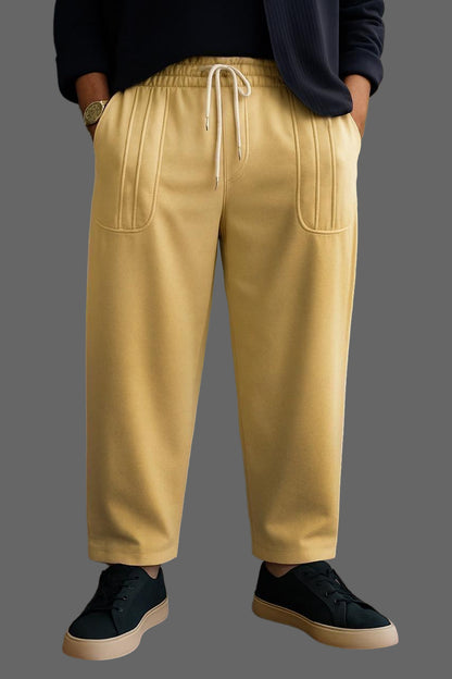 Pocket Stripe Baggy Trouser