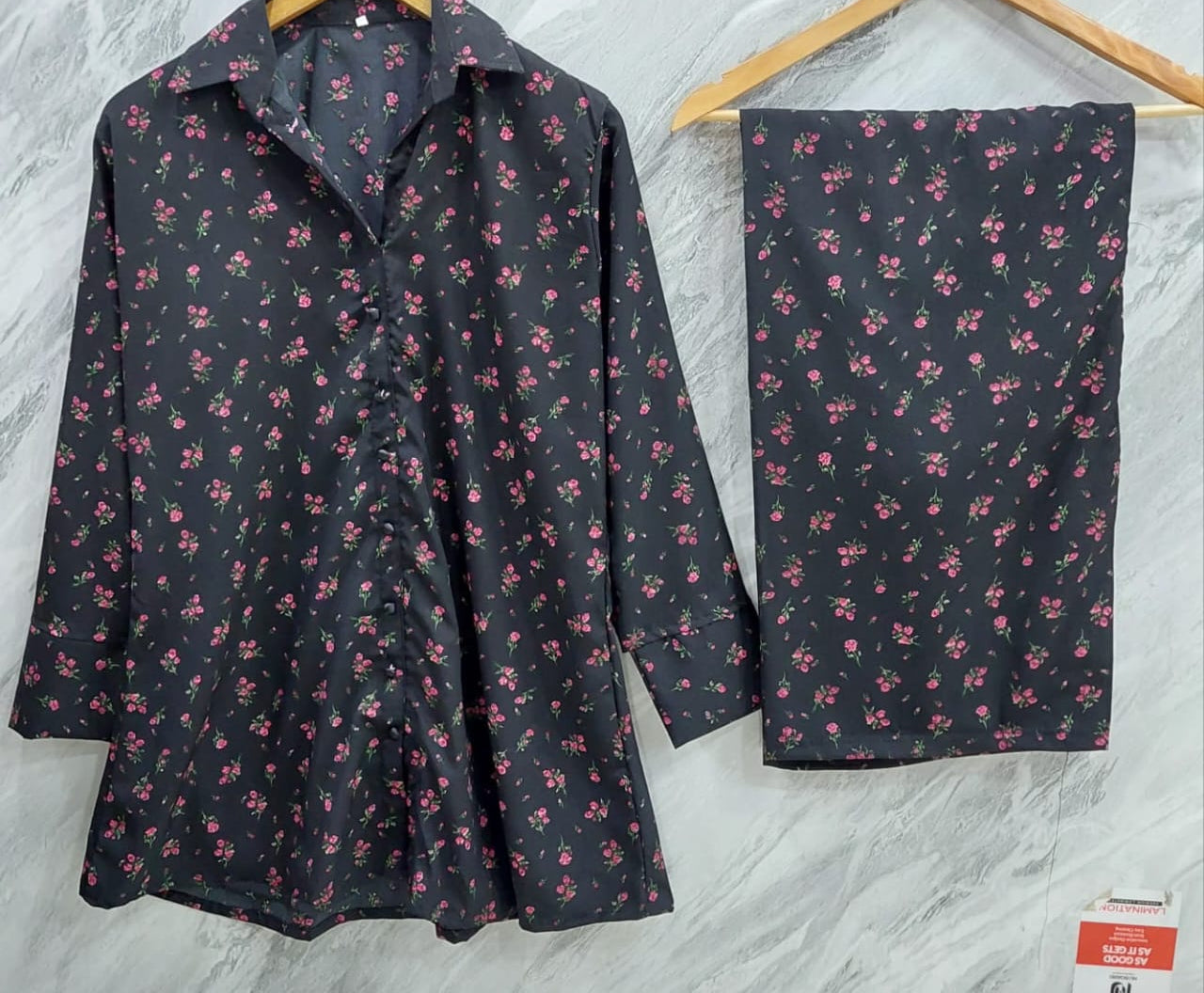 Article Fabric Botton Cord set