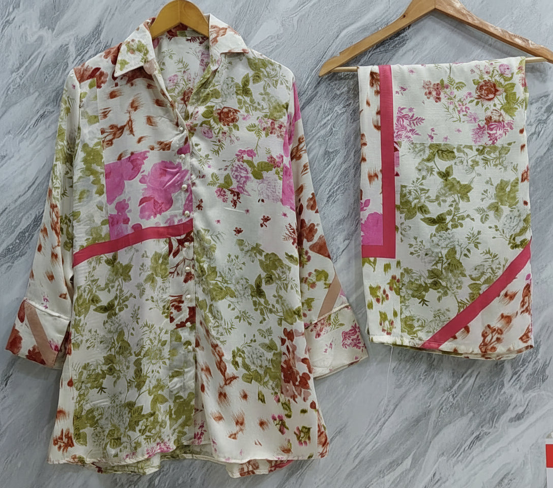 Article Fabric Botton Cord set