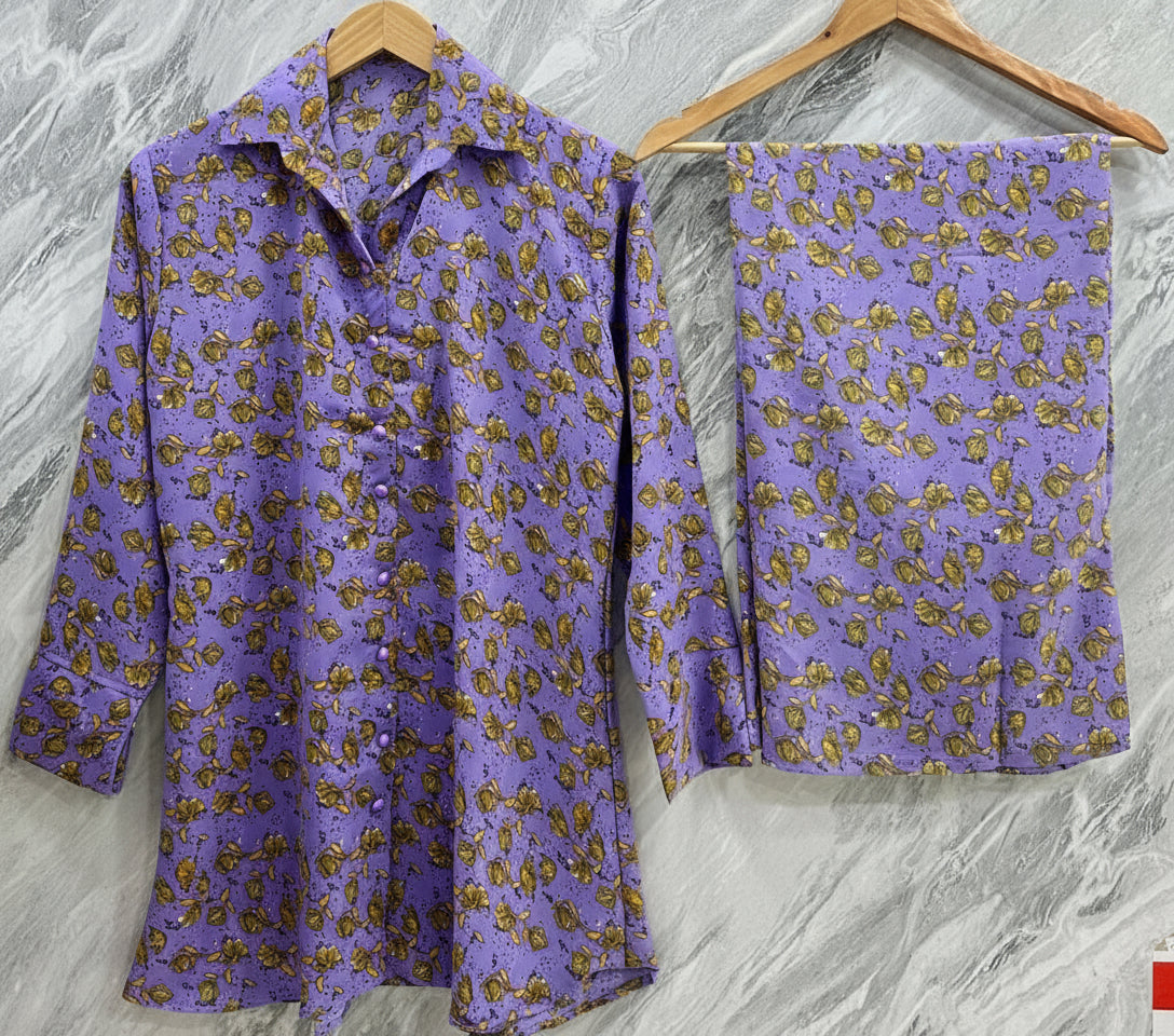 Article Fabric Botton Cord set