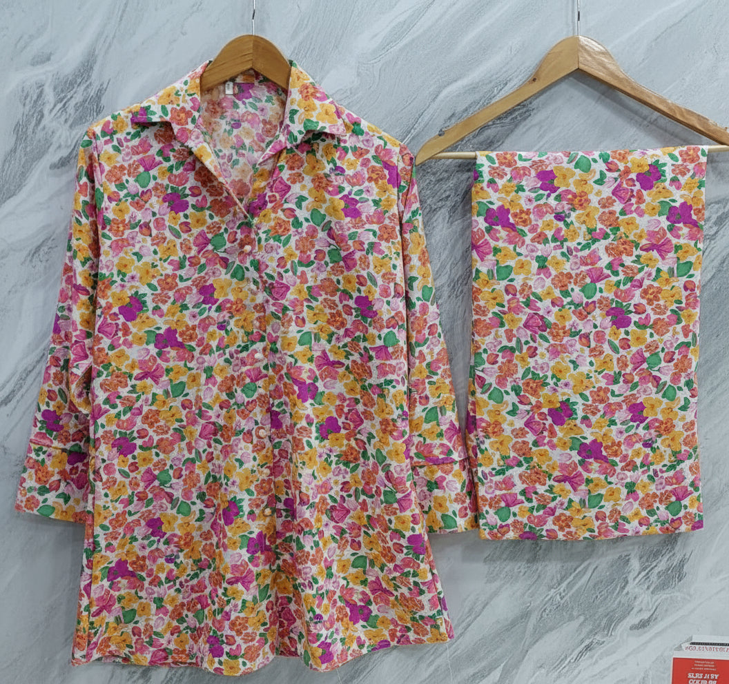 Article Fabric Botton Cord set