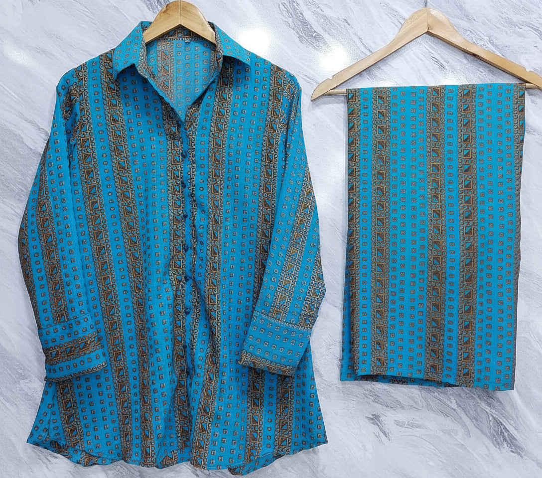 Article Fabric Botton Cord set