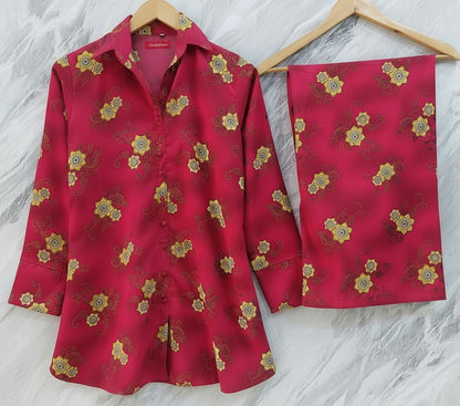 Article Fabric Botton Cord set