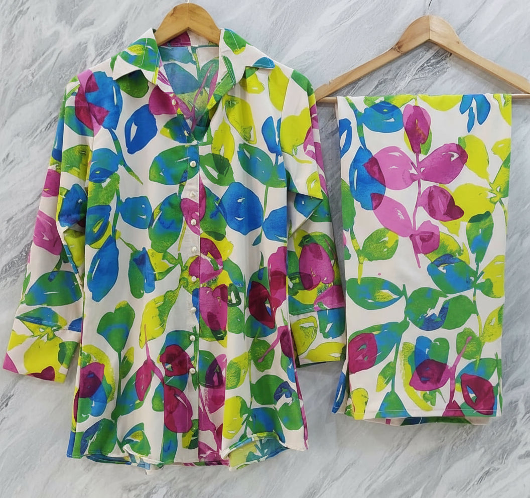 Article Fabric Botton Cord set