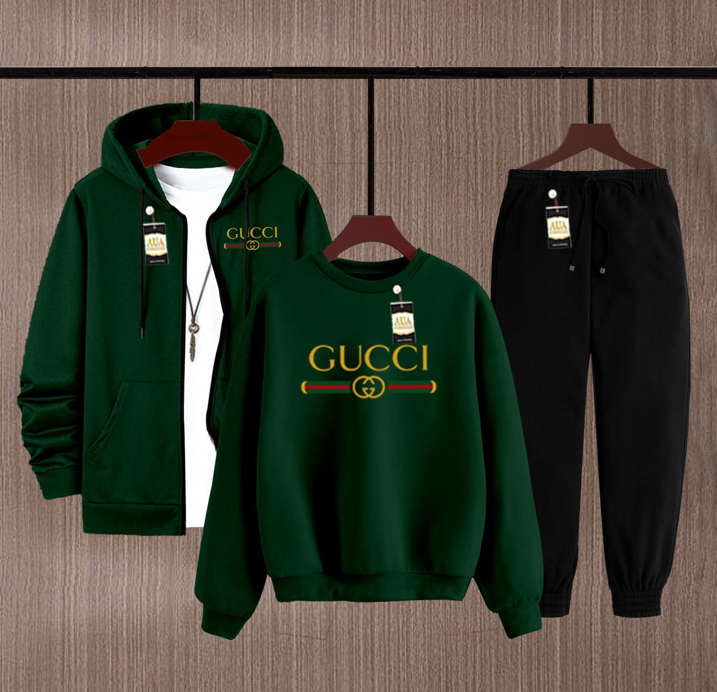 Winter Collection 3 in 1 Combo Sale ZIPPER HOODI + SWEATSHIRT +TROUSER