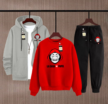 IMPORTED WESTERN TRACK SUIT FOR MEN $ WOMEN WINTER COLLECTION SWEATSHIRT & TROUSER