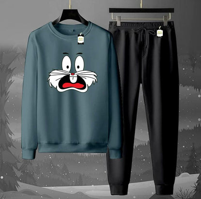 IMPORTED WESTERN TRACK SUIT FOR MEN $ WOMEN WINTER COLLECTION SWEATSHIRT & TROUSER