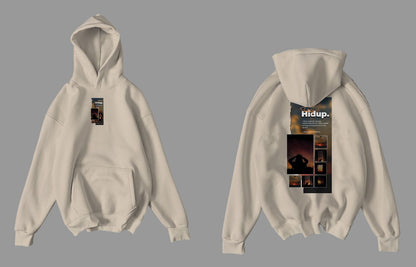 Pocket Stripe Baggy Hoodie