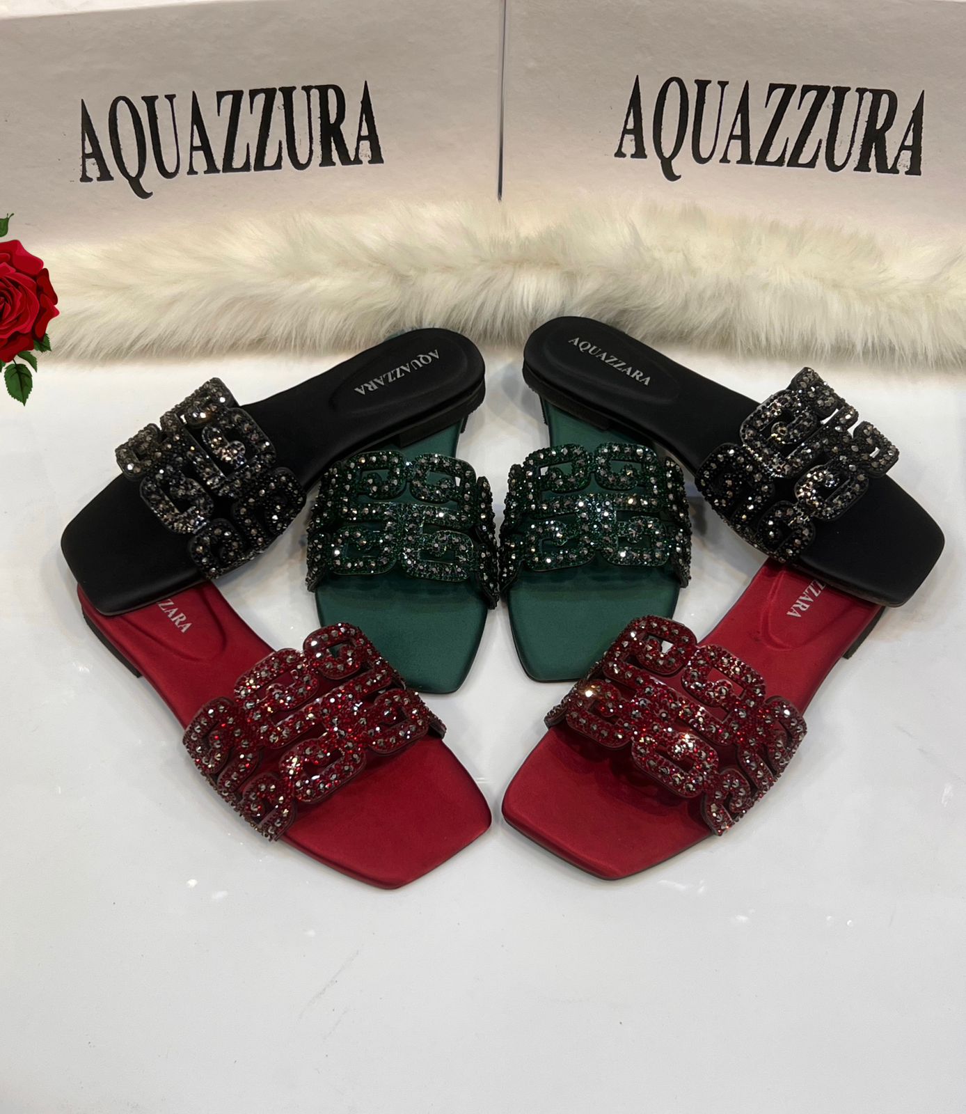 Aquazzura slippers ✨Imported