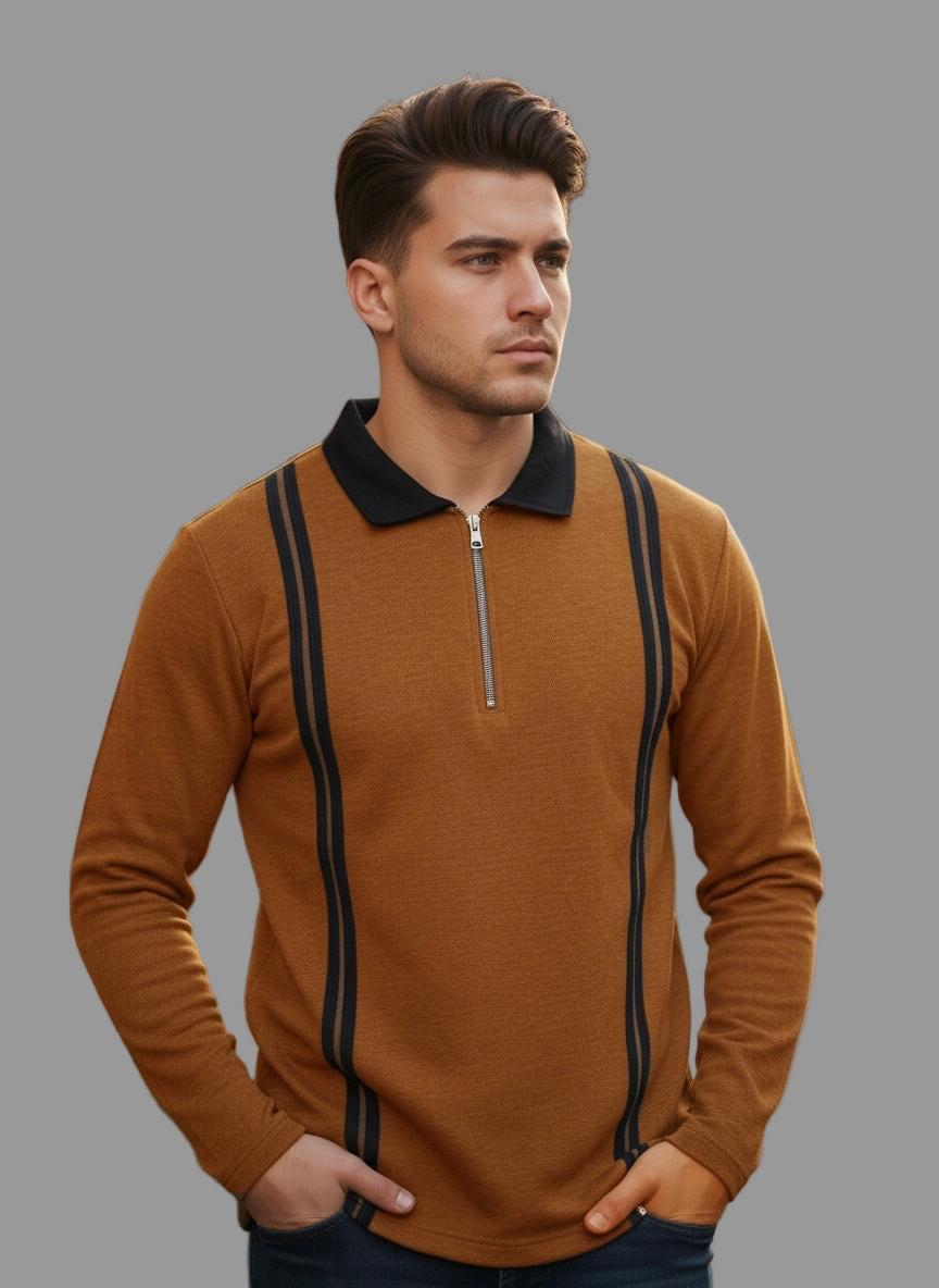 Winter Collection Old Money Polo Sweatshirt