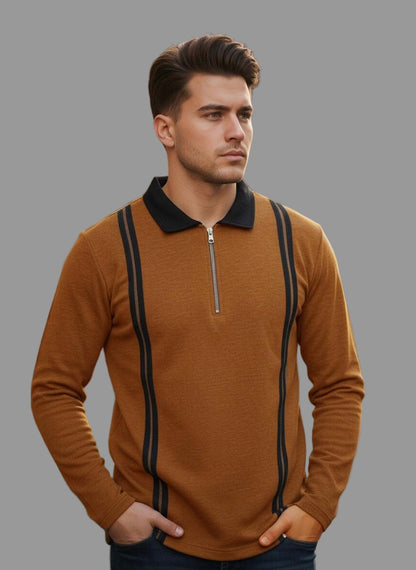 Winter Collection Old Money Polo Sweatshirt