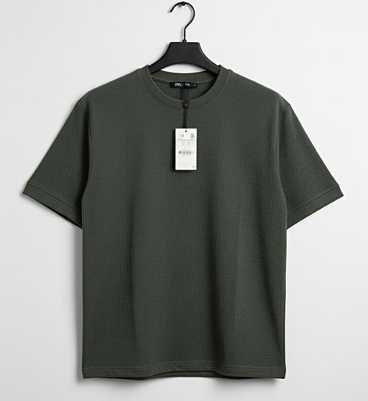 Pull&Bear  ⚜ Oversized Textured Cuban Dropshoulder Men/Women