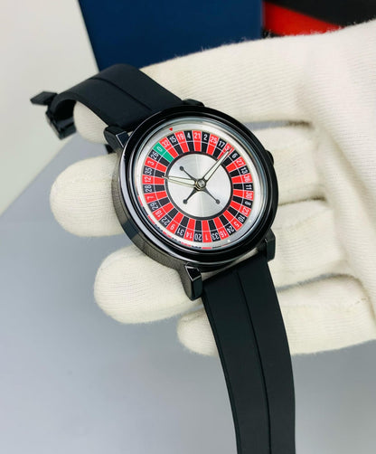 *CASINO DIAL *ROTATING WATCH REPLICA JACOB & CO.