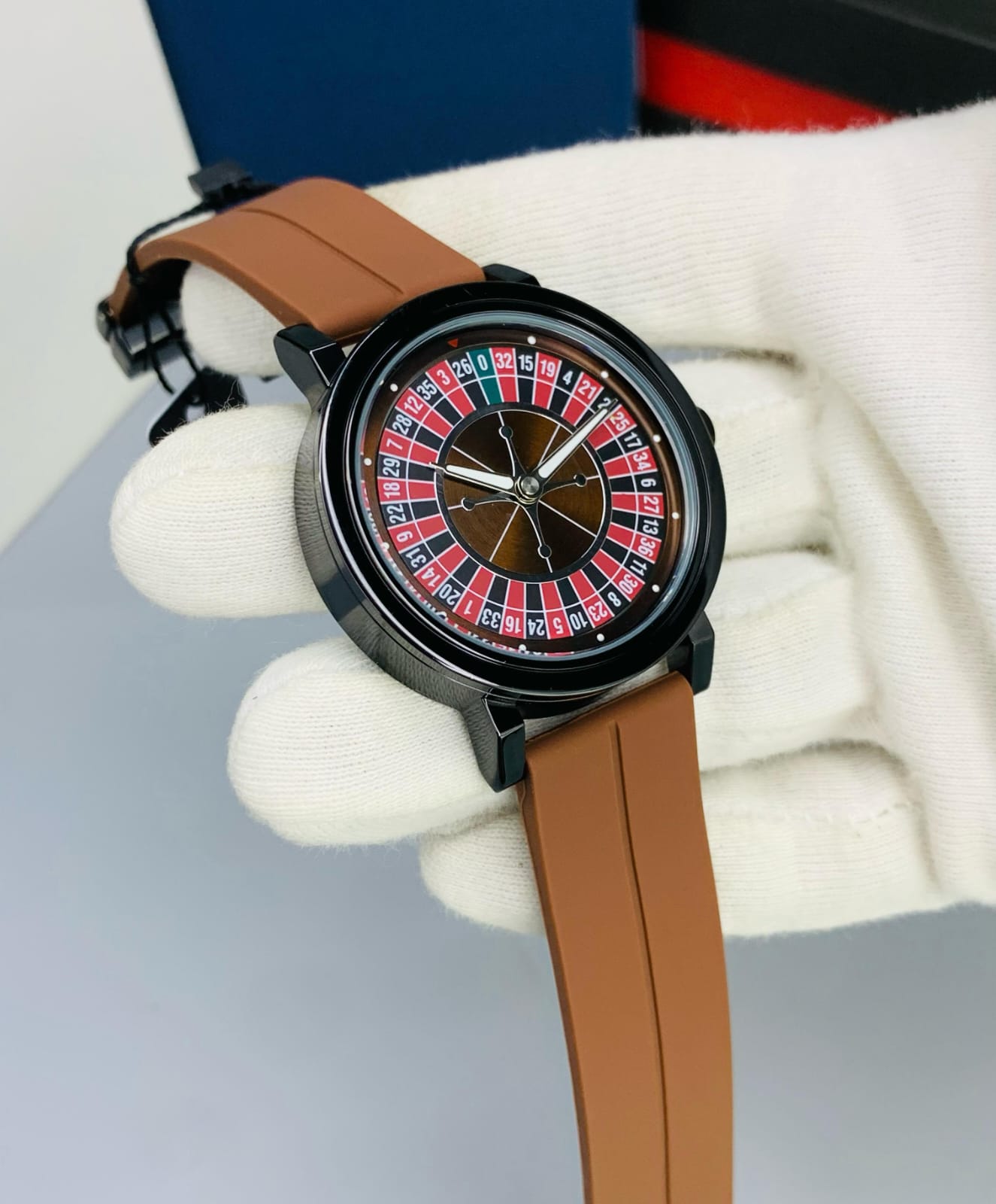 *CASINO DIAL *ROTATING WATCH REPLICA JACOB & CO.