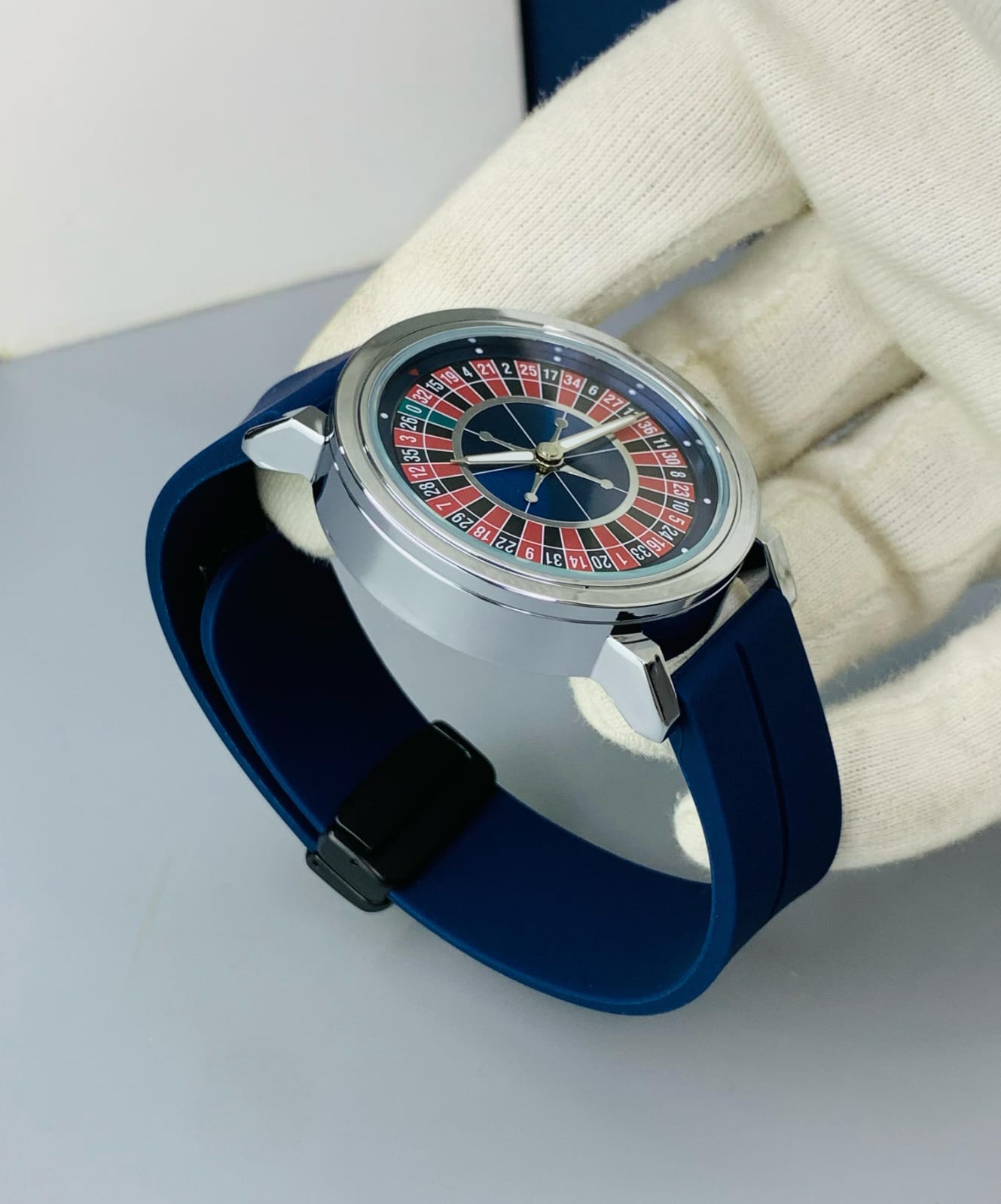 *CASINO DIAL *ROTATING WATCH REPLICA JACOB & CO.