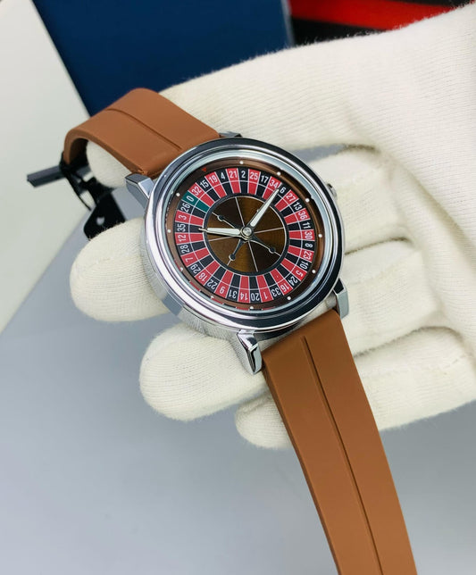 *CASINO DIAL *ROTATING WATCH REPLICA JACOB & CO.