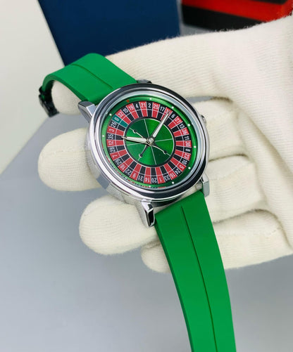 *CASINO DIAL *ROTATING WATCH REPLICA JACOB & CO.