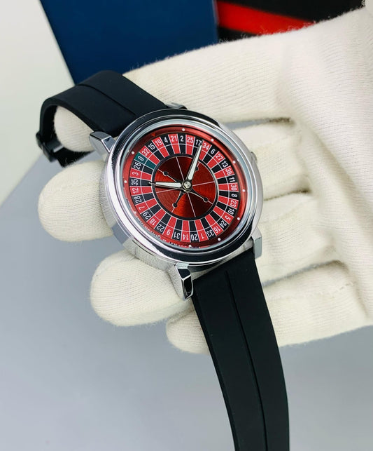 *CASINO DIAL *ROTATING WATCH REPLICA JACOB & CO.